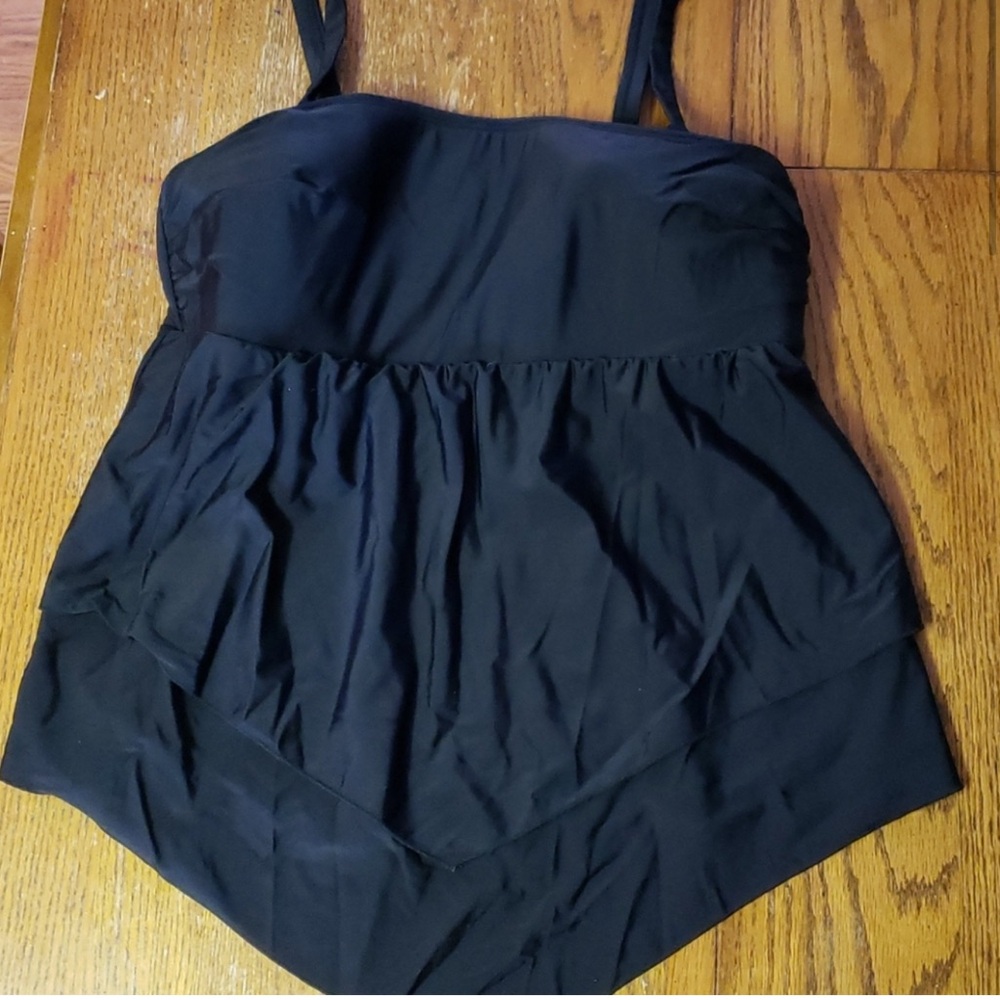 Black swim Tankini Women's
